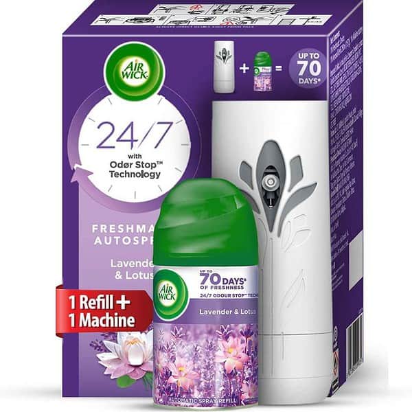 Air Wick 250 ml Lavender and Lotus Air Freshener - LXINDIA.COM