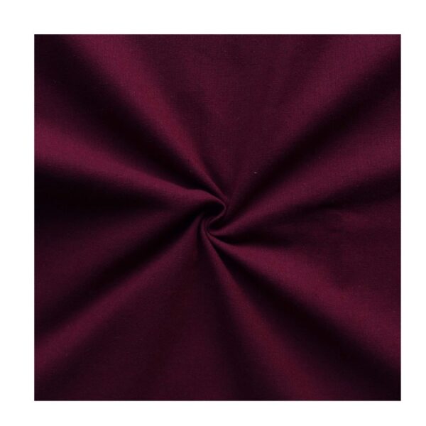 Airwill Cotton Solid Pattern 4 Seater Square Table CoverMaroon 1 1 - LXINDIA.COM