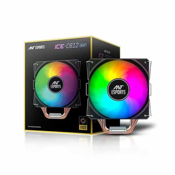 Ant Esports ICE C612 V2 ARGB CPU Cooler - LXINDIA.COM