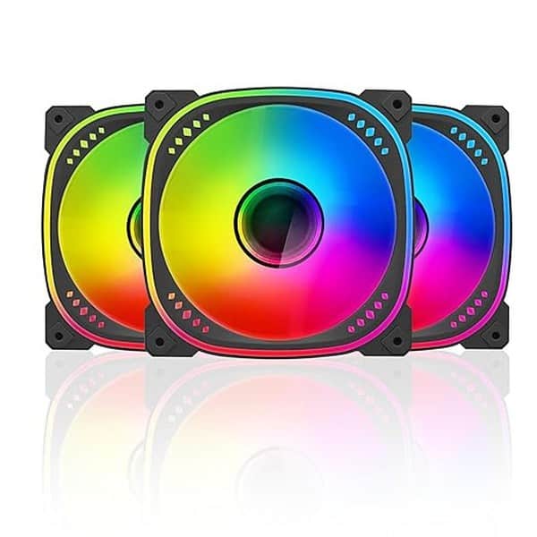 Ant Esports Spectraflow 120mm 3 IN 1 ARGB Case Fan Kit Black - LXINDIA.COM