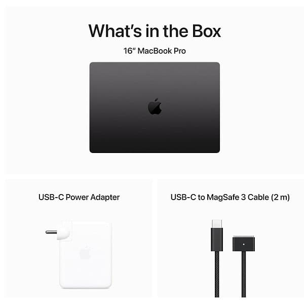 Apple 2023 MacBook Pro M3 Max chip with 16 core CPU and 40 core GPU 48GB RAM 1TB SSD Space Black 3 - LXINDIA.COM