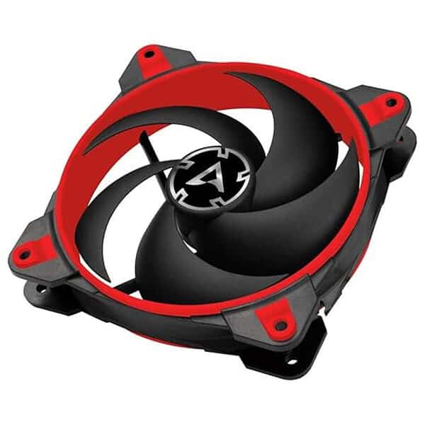 Arctic BioniX P120 Red Pressure optimised 120 mm Gaming Fan PST 1 - LXINDIA.COM