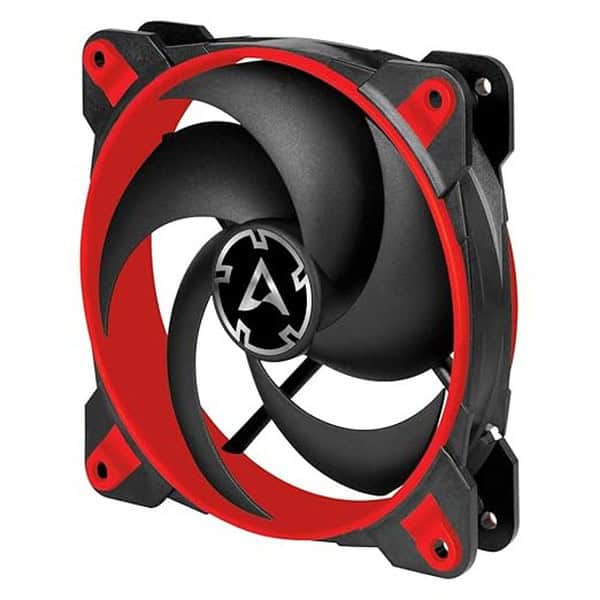 Arctic BioniX P120 Red Pressure optimised 120 mm Gaming Fan PST 3 - LXINDIA.COM