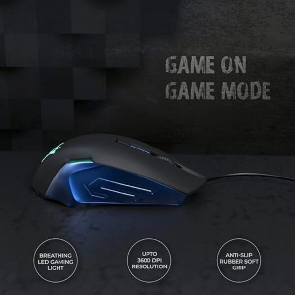 Arctic Fox Wired USB Gaming Mouse DPI Upto 3600 1 - LXINDIA.COM