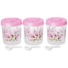 Aristo Store Queen 222 Plastic Storage Container 500 ml 3 PCS SET - LXINDIA.COM