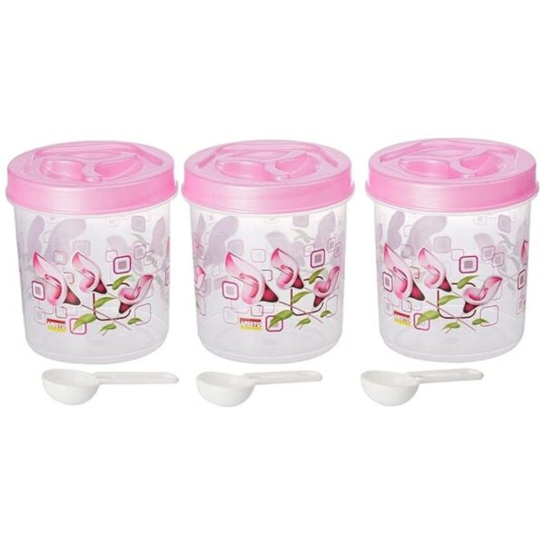 Aristo Store Queen 222 Plastic Storage Container 500 ml 3 PCS SET - LXINDIA.COM