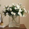 Art Street Artificial Flower Bunch Daisy Fake Flower White - LXINDIA.COM