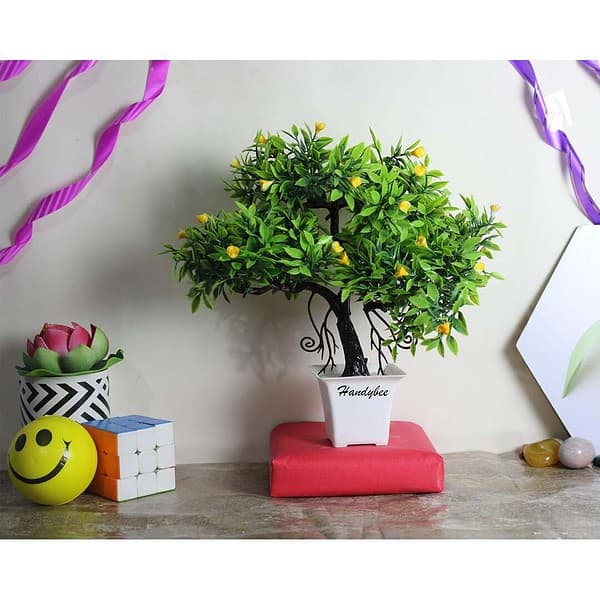 Artificial Potted Tree for Home Showcase Green a - LXINDIA.COM