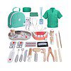 Atoylink Doctor Kit for Toddlers Dentist Pretend Wooden Blue - LXINDIA.COM