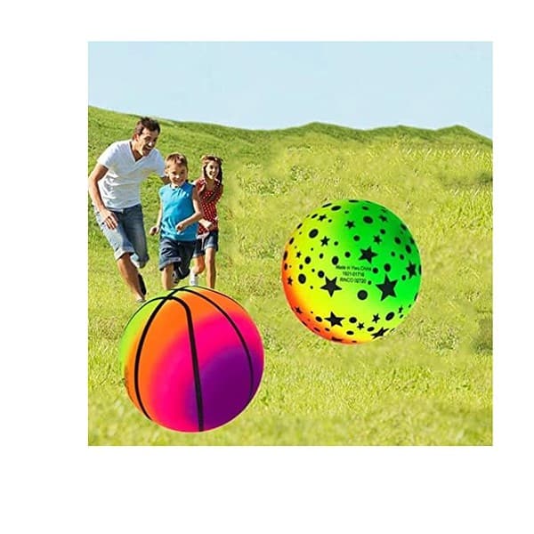 BE BENIGN Rubber Ball Beach Swimming Pool Floating Softball Pcs 1 1 - LXINDIA.COM