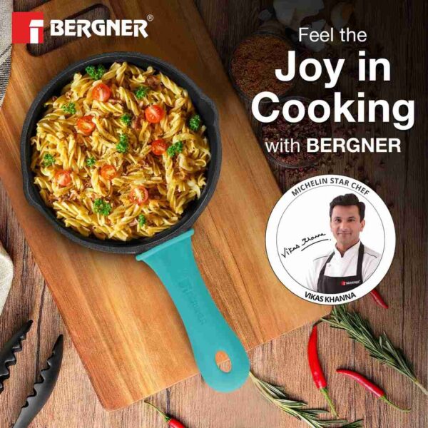 BERGNER Eco Cast Iron 15cm Skillet Fry Pan C - LXINDIA.COM