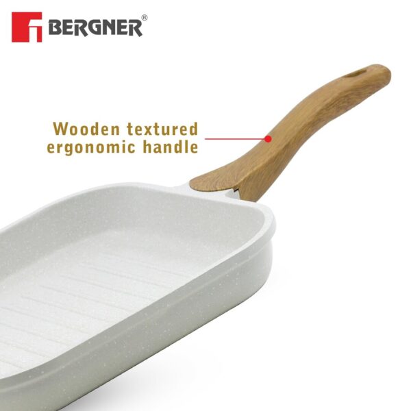 BERGNER Naturally Cast Aluminum 26cm Grill Pan A - LXINDIA.COM