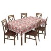 BLOCKS OF INDIA Batik Printed Cotton Rectangular Table Cloth for 6 Seater - LXINDIA.COM