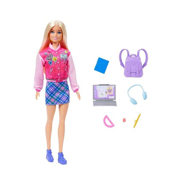 Barbie I Love School Doll Accessories Toy Set - LXINDIA.COM