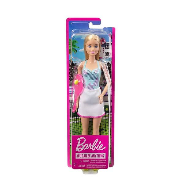 Barbie Tennis Player Doll 12 inches with Cute Tennis Outfit 2 - LXINDIA.COM