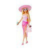 Barbie ​Blonde Doll with Pink and White Swimsuit 3 - LXINDIA.COM