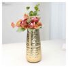 Behoma Combo Set of Gold Metal Arrow Engrave Vase 1 - LXINDIA.COM