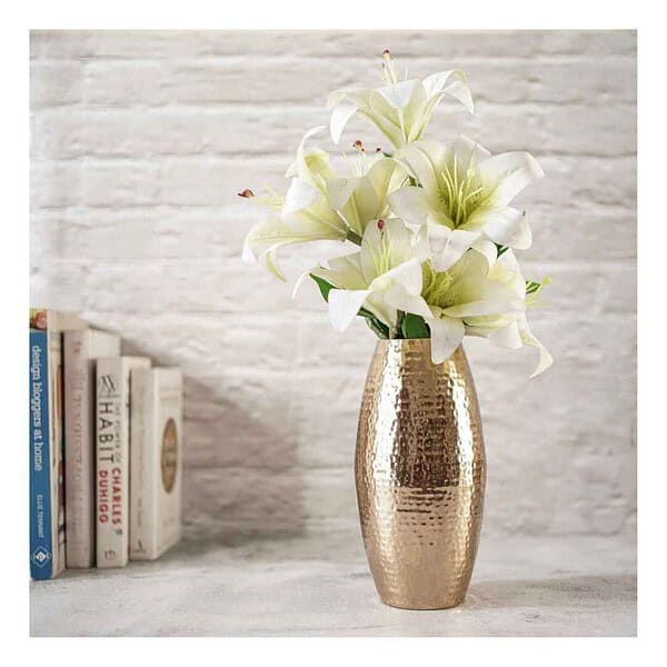 Behoma Metal Hammered Vase for Home Decor 2 2 - LXINDIA.COM