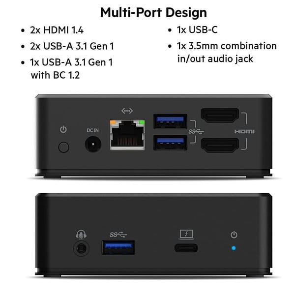 Belkin USB C Dual Display Docking Station 85W PD 1 - LXINDIA.COM