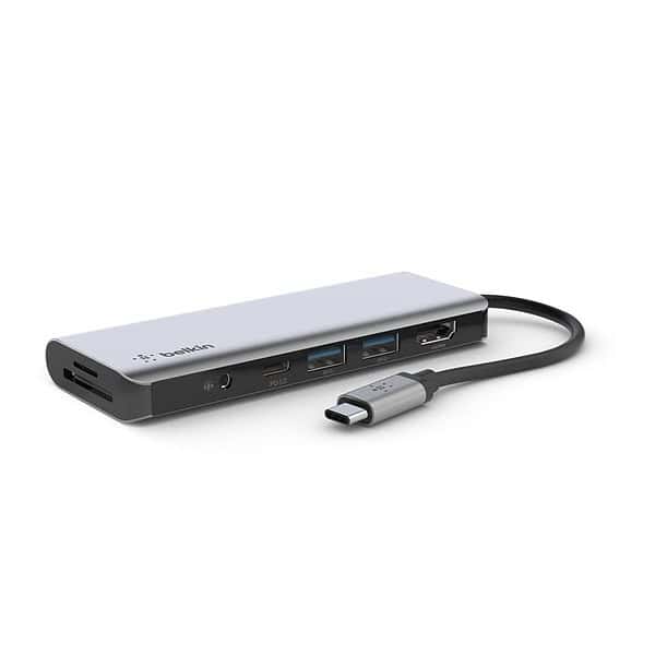 Belkin USB C Hub 7in1 MultiPort Adapter Dock - LXINDIA.COM