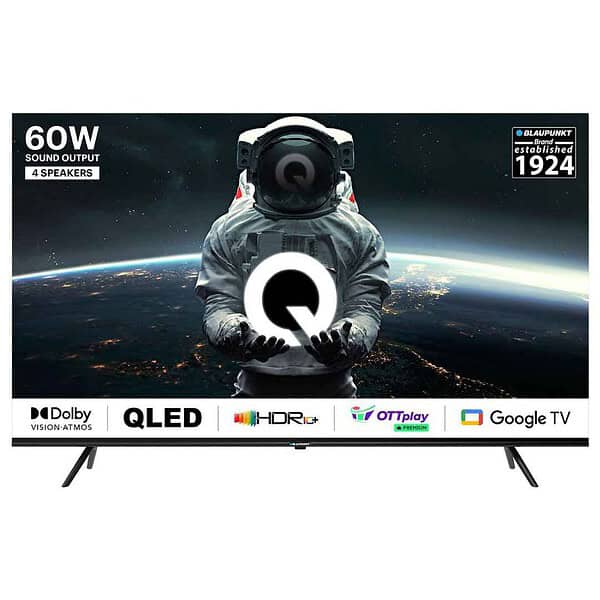 Blaupunkt 189 cm 75 inches QLED Google TV 75QD7040 - LXINDIA.COM