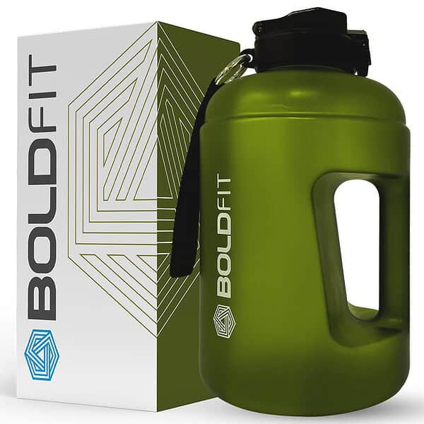 Boldfit 2 Litre Water Bottle Army green - LXINDIA.COM