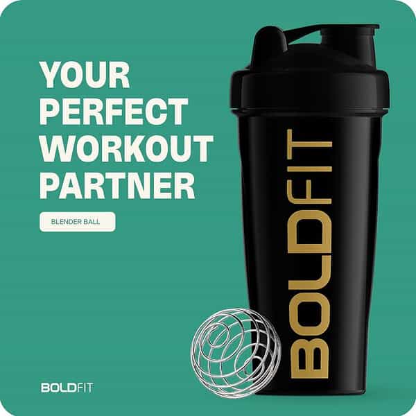 Boldfit Bold Gym Shaker Bottle 700ml Shaker Bottles B - LXINDIA.COM