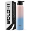 Boldfit Pink Blue Water Bottles Stainless Steel Water Bottle - LXINDIA.COM