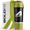 Boldfit Plastic Gym Shaker For Protein Shake 500 Ml Green - LXINDIA.COM