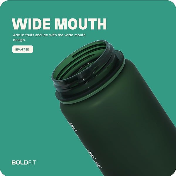 Boldfit Water Bottles 1 Litre Sipper Green b - LXINDIA.COM