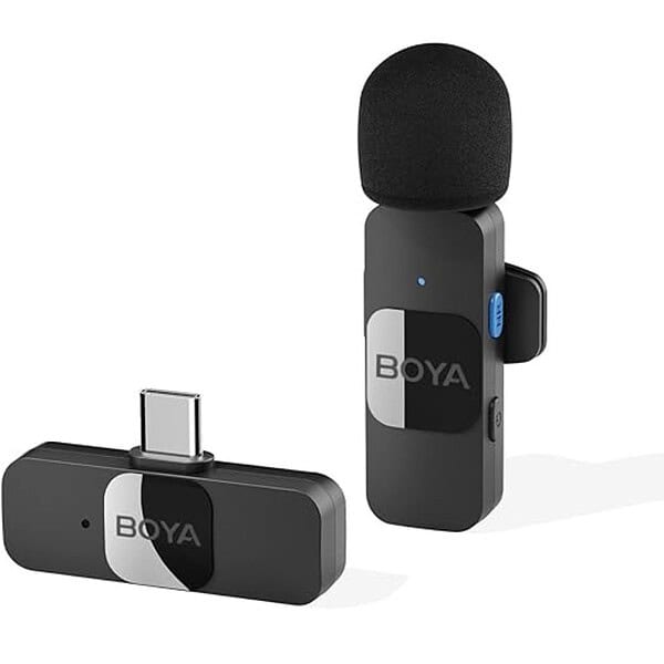 Boya BY V10 Omnidirectional Wireless Microphone 1 - LXINDIA.COM