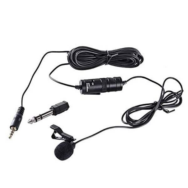 Boya By M1 Auxiliary Lavalier Microphone Black 2 - LXINDIA.COM