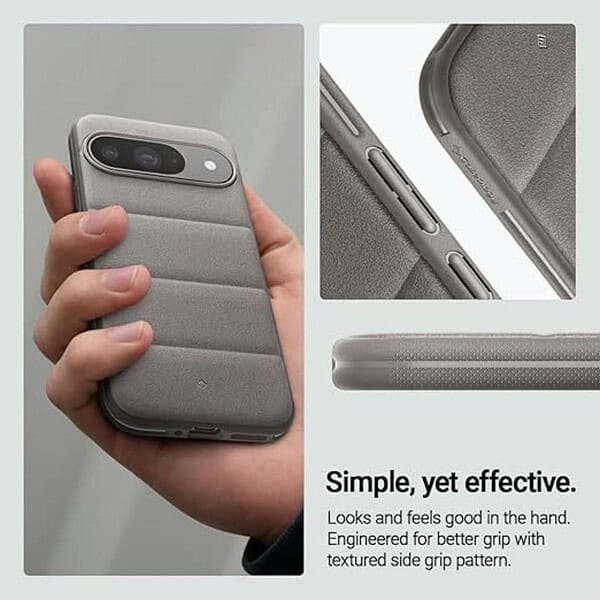 CASEOLOGY by Spigen Athlex Back Cover Case for Google Pixel 9 and Pixel 9 Pro Active Gray 1 - LXINDIA.COM