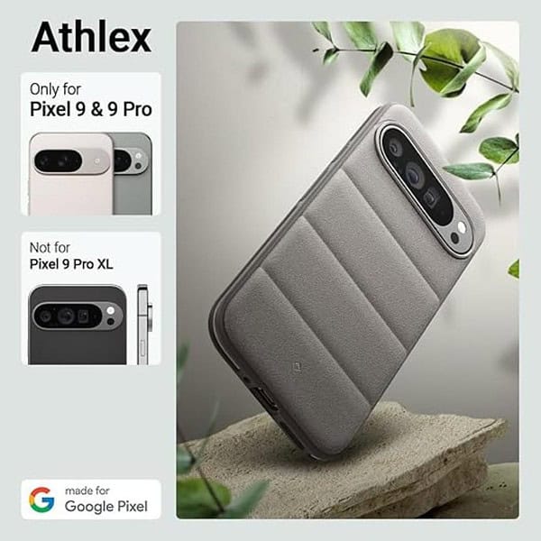 CASEOLOGY by Spigen Athlex Back Cover Case for Google Pixel 9 and Pixel 9 Pro Active Gray 2 - LXINDIA.COM