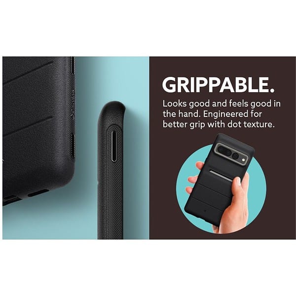 CASEOLOGY by Spigen Athlex Back Cover For Google Pixel 7 Pro 5G Active Black 1 - LXINDIA.COM