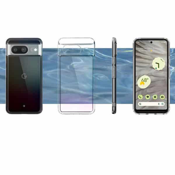 CASEOLOGY by Spigen Capella Back Cover Case for Google Pixel 8 Crystal Clear 1 - LXINDIA.COM