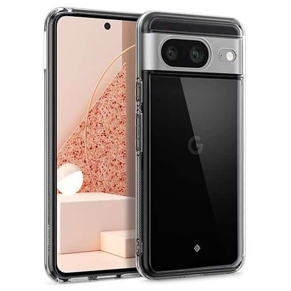 CASEOLOGY by Spigen Capella Back Cover Case for Google Pixel 8 Crystal Clear - LXINDIA.COM