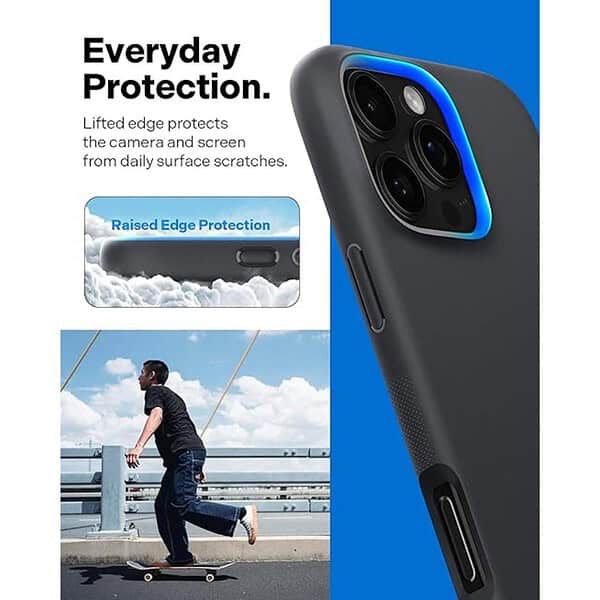 CASEOLOGY by Spigen Nano Pop Mag for iPhone 16 Pro Case Black Sesame 2 - LXINDIA.COM