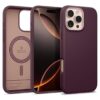 CASEOLOGY by Spigen Nano Pop Mag for iPhone 16 Pro Case Burgundy Bean - LXINDIA.COM