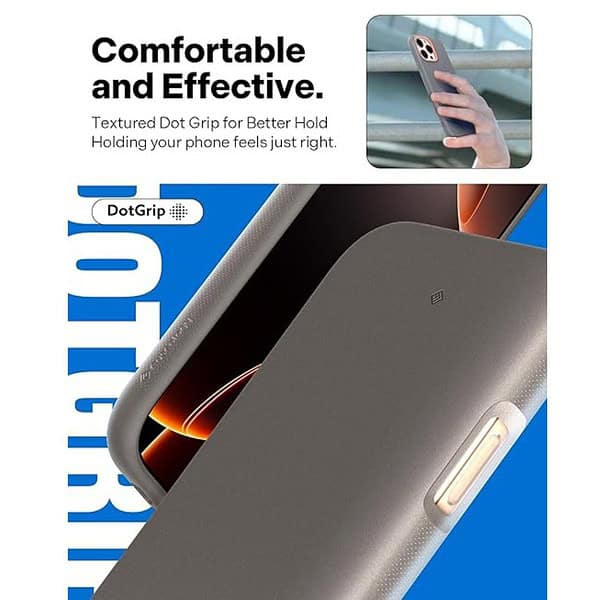 CASEOLOGY by Spigen Nano Pop Mag for iPhone 16 Pro Case Papaya Gray 2 - LXINDIA.COM