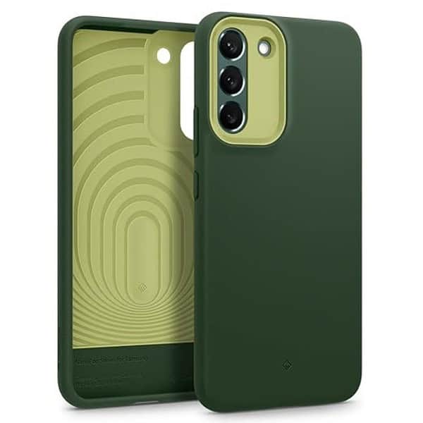 CASEOLOGY by Spigen PC Nano Pop Back Cover For Samsung Galaxy S22 AVO Green - LXINDIA.COM