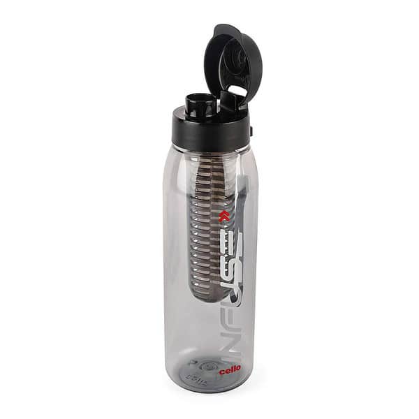 CELLO Infuse Plastic Water Bottle Black B - LXINDIA.COM