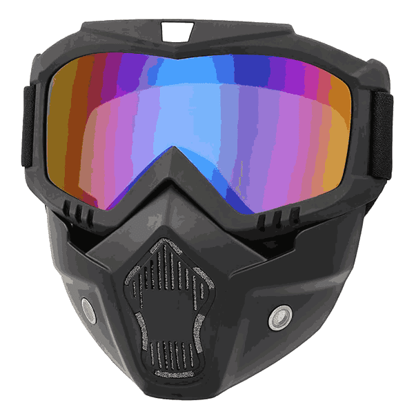 CarFrill Goggle with Mask Riding Mask for Bikers - LXINDIA.COM