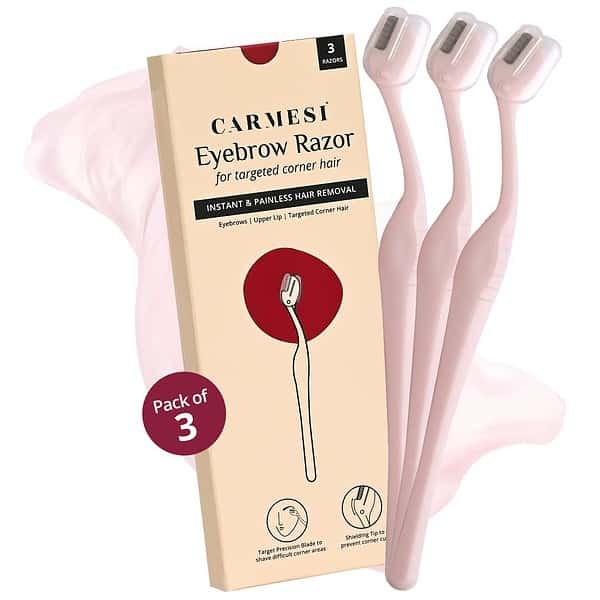 Carmesi Eyebrow Razor Pack of 3 - LXINDIA.COM