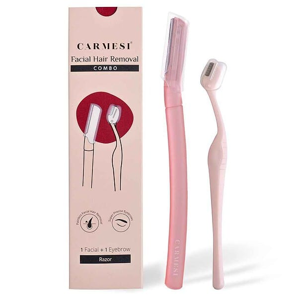 Carmesi Women Face Hair Removal Combo Face Razor and Eyebrow Razor - LXINDIA.COM