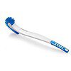 Cello Kleeno Dual Action Hockey Toilet Brush Blue and White - LXINDIA.COM