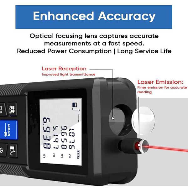 Cheston Laser Distance Measurer 0.05 to 50m Range1 - LXINDIA.COM