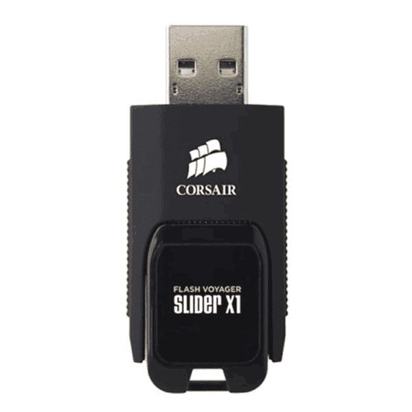 Corsair Flash Voyager Slider X1 64GB USB Flash Drive - LXINDIA.COM