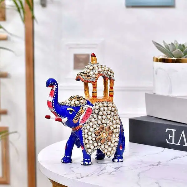 CraftVatika Elephant Showpiece 1 Piece - LXINDIA.COM