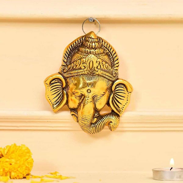 CraftVatika Ganesh Showpiece Wall Hanging for Door 1 - LXINDIA.COM